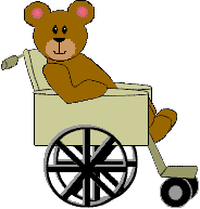 Wheelchair Bear